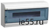 Бокс ЩРН-П-18 модулей навесн.пластик IP41 PRIME