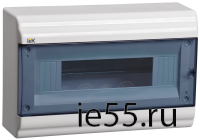 Бокс ЩРН-П-12 модулей навесн.пластик IP41 PRIME