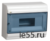 Бокс ЩРН-П-9 модулей навесн.пластик IP41 PRIME