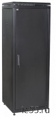 ITK Шкаф сетевой 19" LINEA N 47U 600х800 мм металлическая передняя дверь черный