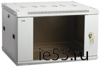 ITK Шкаф LINEA W 12U 600x450 мм дверь стекло, RAL7035
